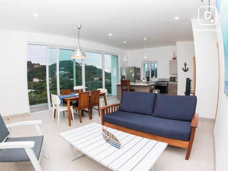 Apartamento en venta en San Juan del Sur, Rivas – 3 hab, 109 m²