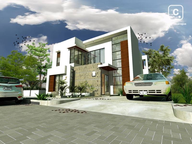Casa en venta en Villa Fontana, Managua – 4 hab, 254 m²