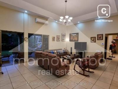 Casa en venta o alquiler en Las Colinas, Managua – 4 hab, 314 m²