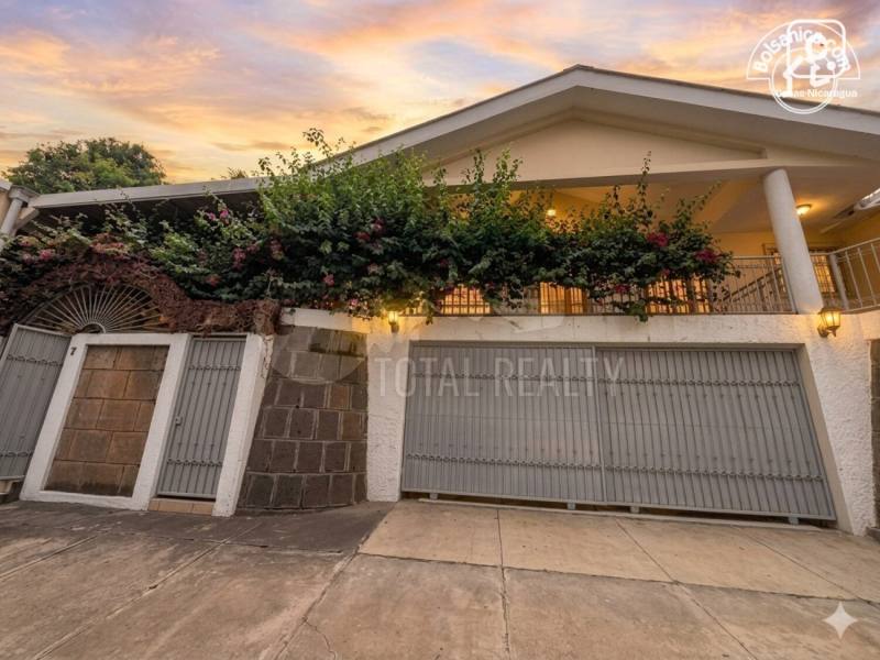Casa en venta o alquiler en Las Cumbres, Managua – 4 hab, 250 m²