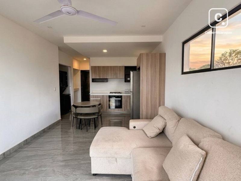 Apartamento en alquiler en Las Colinas, Managua – 1 hab