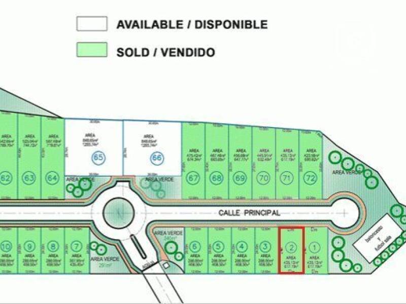 Terreno en venta en Granada – 412 varas²