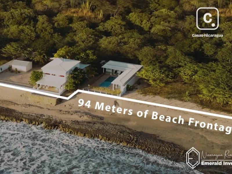 Beach house for sale in Tola, Rivas – 3 beds, 3,560 m²