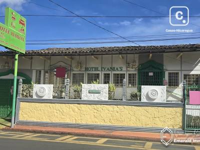 Hotel boutique de 20 habitaciones en 3,000 m² en el centro de Masaya