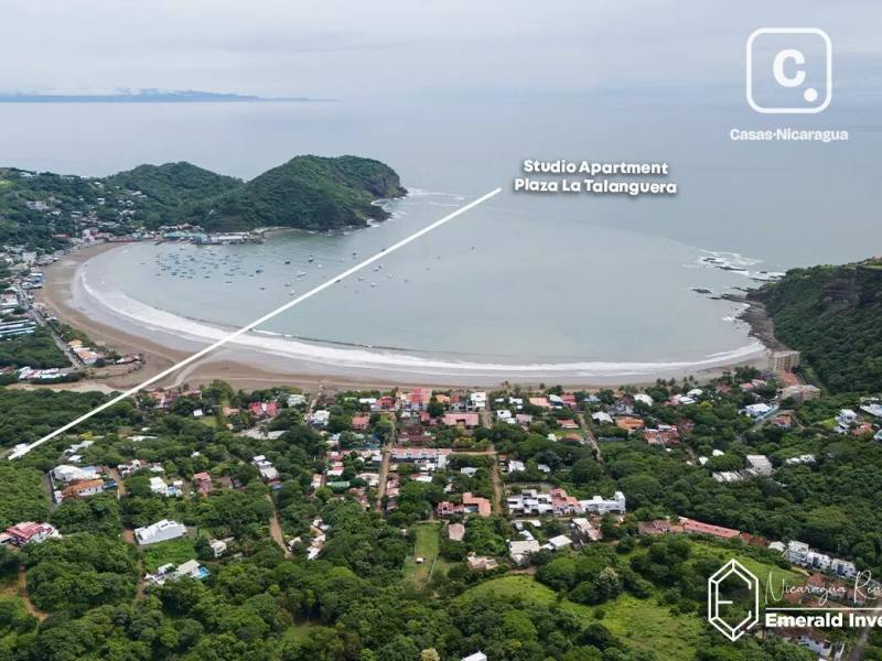 Apartamento tipo estudio de 51 m² en Plaza La Talanguera, San Juan del Sur