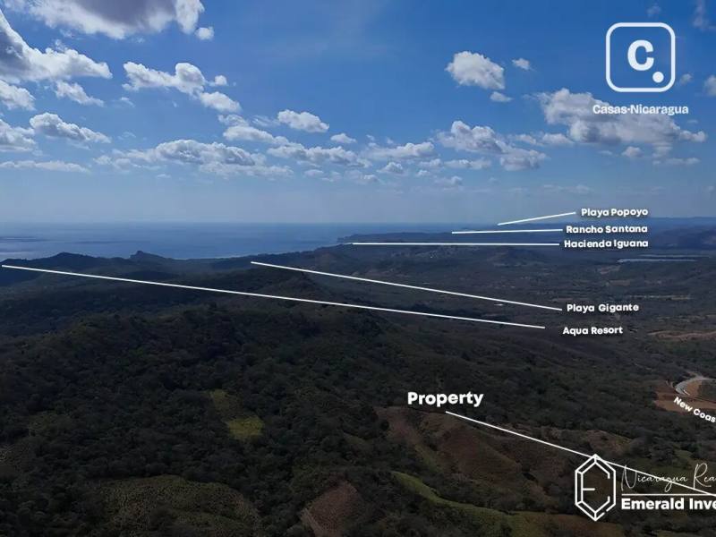 Lot for sale in Tola, Rivas – 245,000 m²