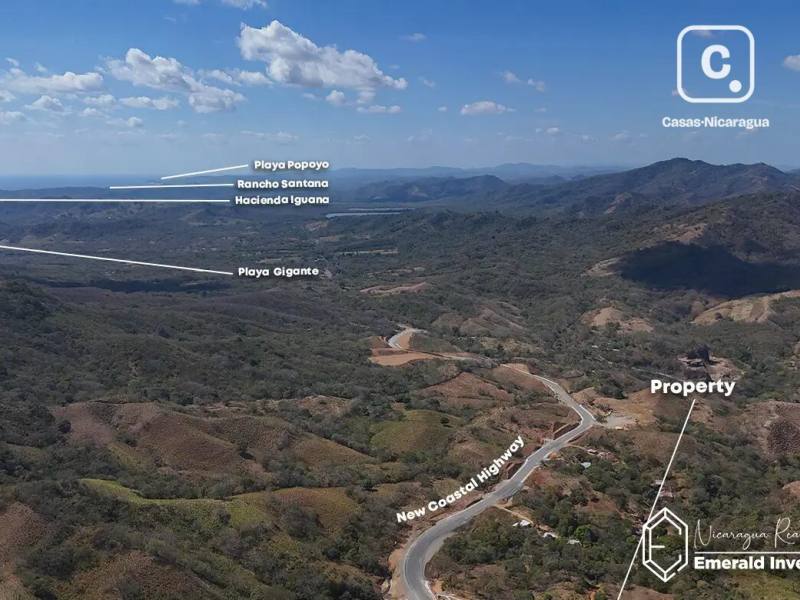 Lot for sale in Tola, Rivas – 245,000 m²