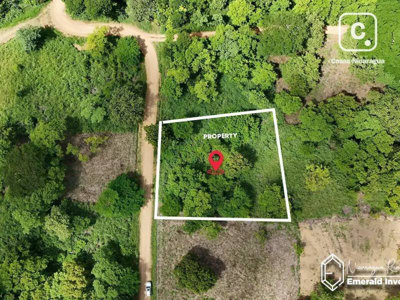 Lot for sale in Tola, Rivas – 1,058 m²