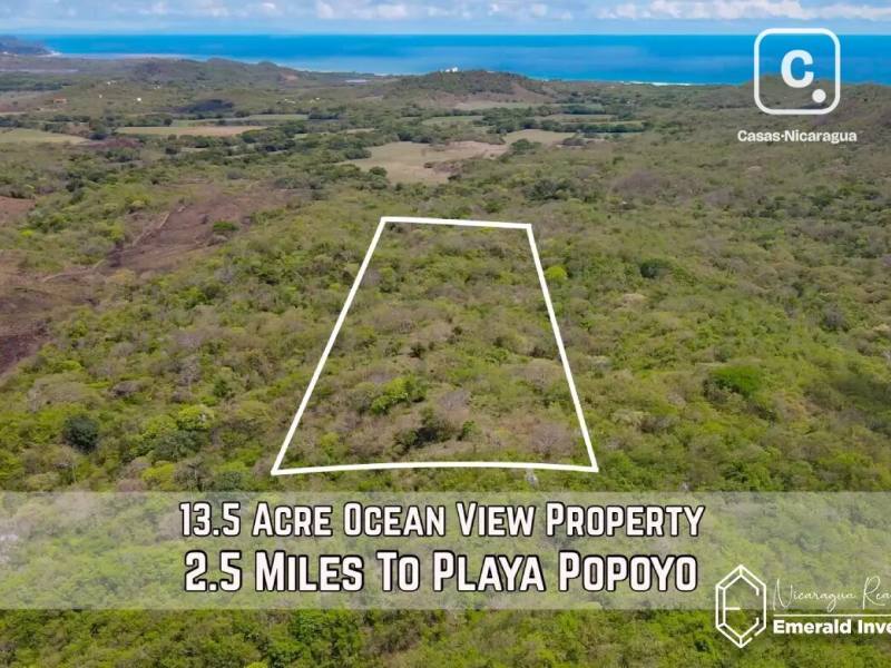 Lot for sale in Tola, Rivas – 54,632 m²