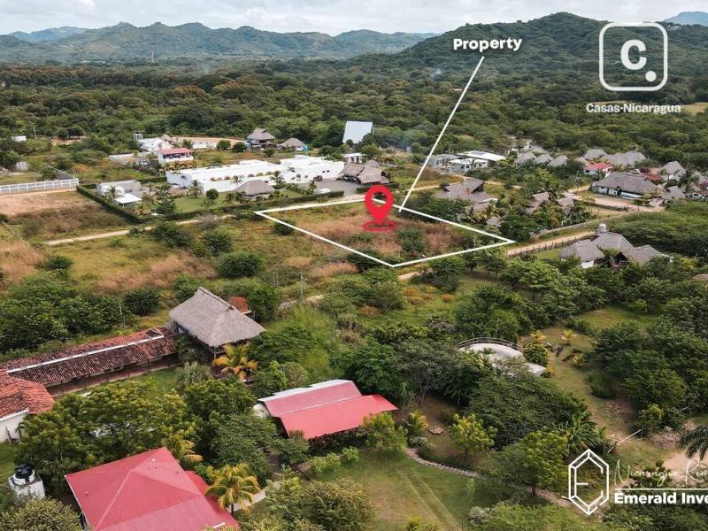 Lot for sale in Tola, Rivas – 1,800 m²