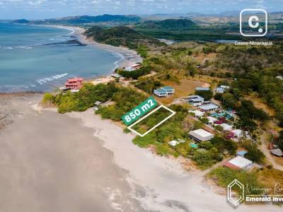 Lot for sale in Tola, Rivas – 850 m²