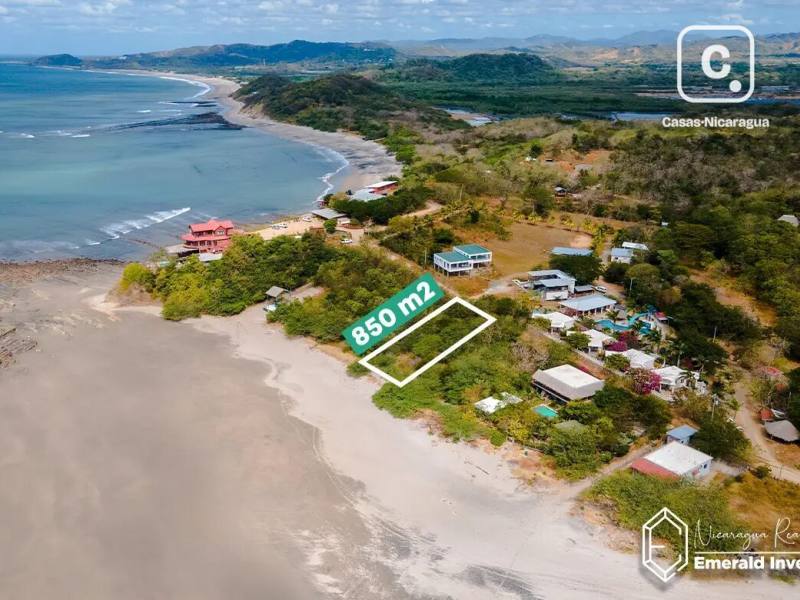 Lot for sale in Tola, Rivas – 850 m²