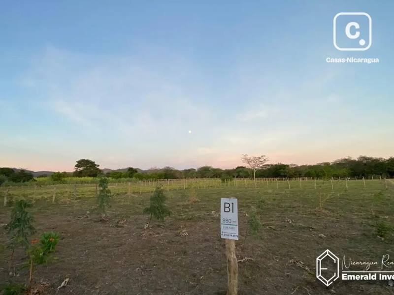 Lot for sale in Tola, Rivas – 860 m²