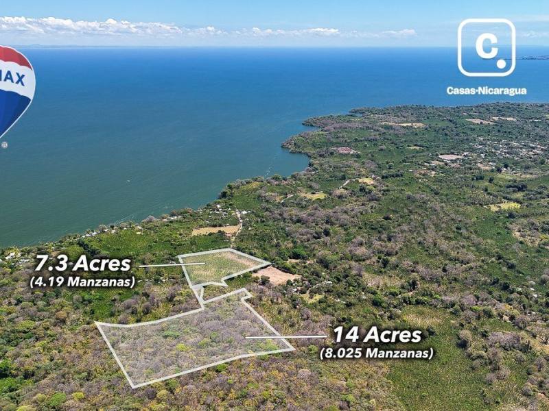 Terreno en venta en Isla de Ometepe, Rivas – 85,000 m²