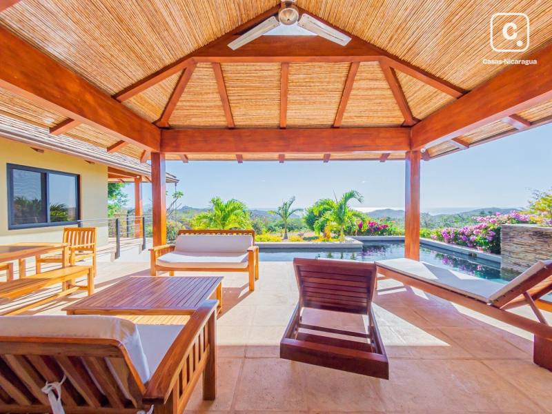 Casa en venta en San Juan del Sur, Rivas – 4 hab, 2,190 m²