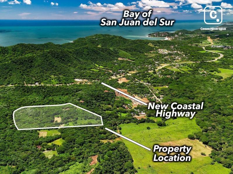 Terreno en venta en San Juan del Sur, Rivas – 56,626 m²