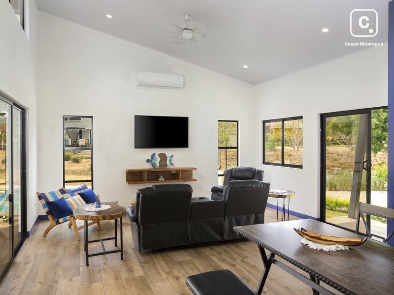 Casa en venta en San Juan del Sur, Rivas – 2 hab, 134 m²