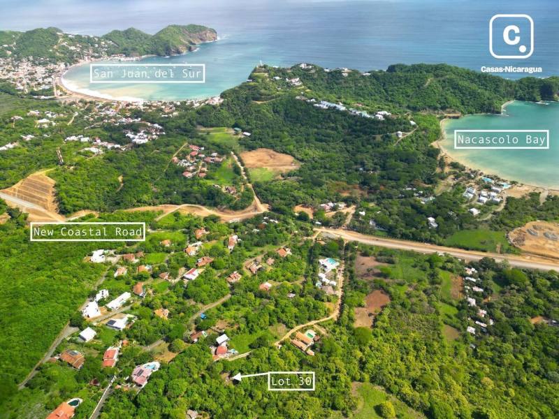 Terreno en venta en San Juan del Sur, Rivas – 533 m²