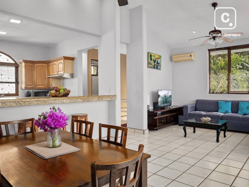 Casa en venta en San Juan del Sur, Rivas – 3 hab, 1,545 m²