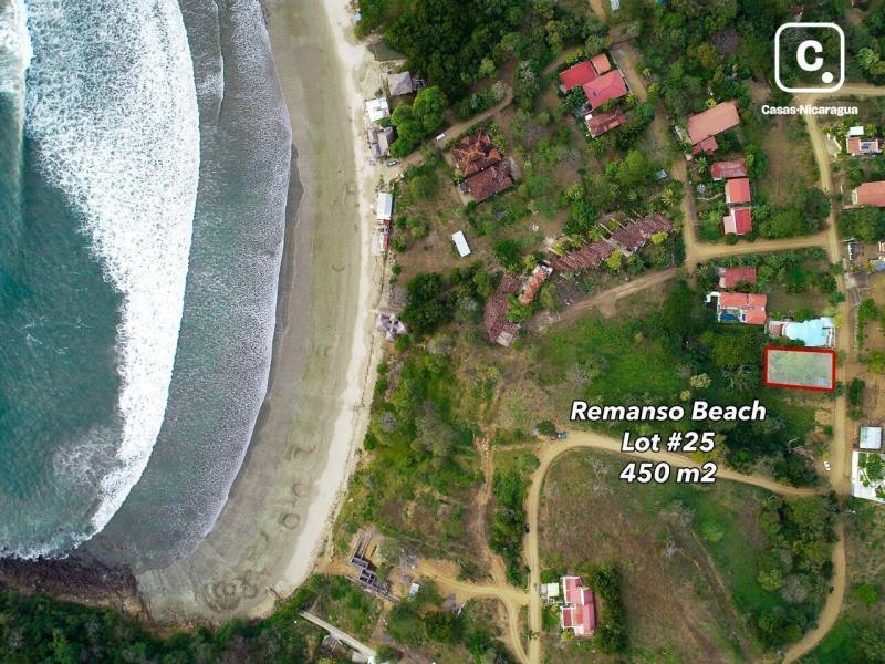 Lot for sale in El Remanso, Rivas – 450 m²