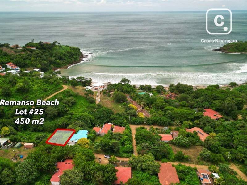 Terreno en venta en El Remanso, Rivas – 450 m²
