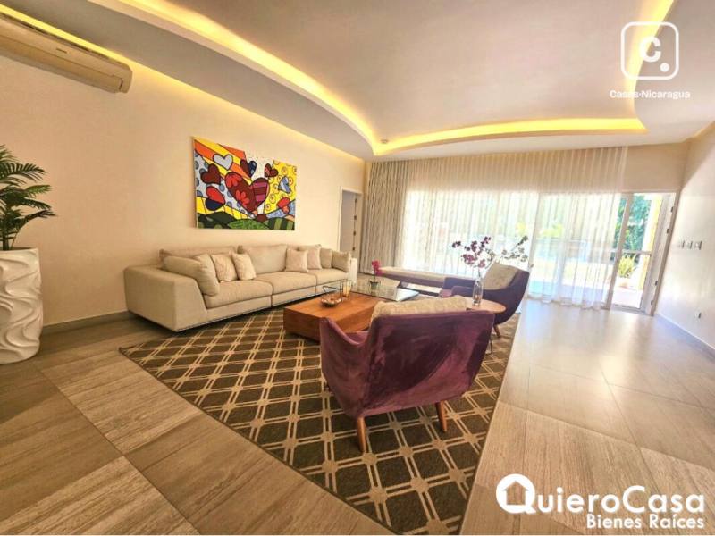 Casa en venta en Santo Domingo, Managua – 6 hab, 550 m²