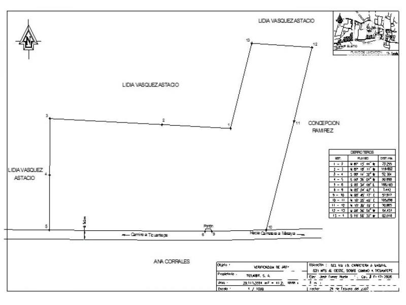Terreno en venta en Ticuantepe, Managua – 28,850 m²