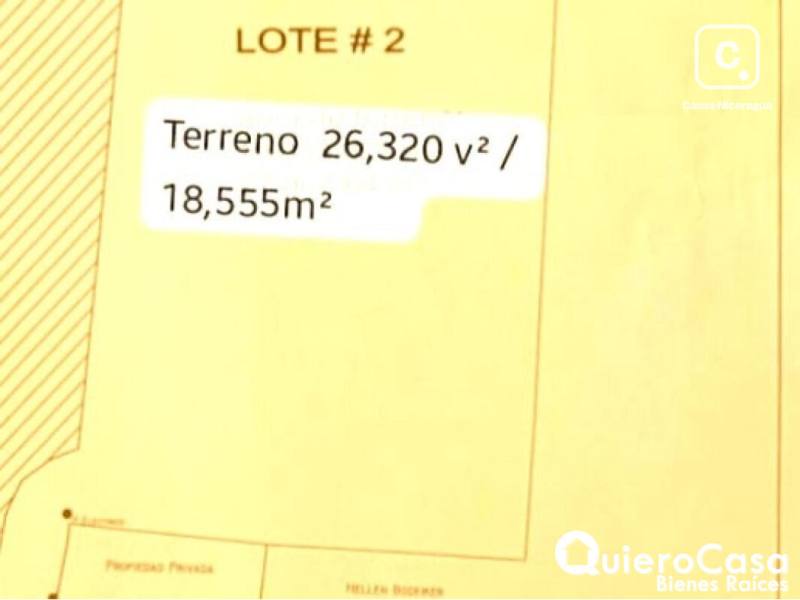 Lot for sale in Carretera Masaya, Managua – 18,555 m²
