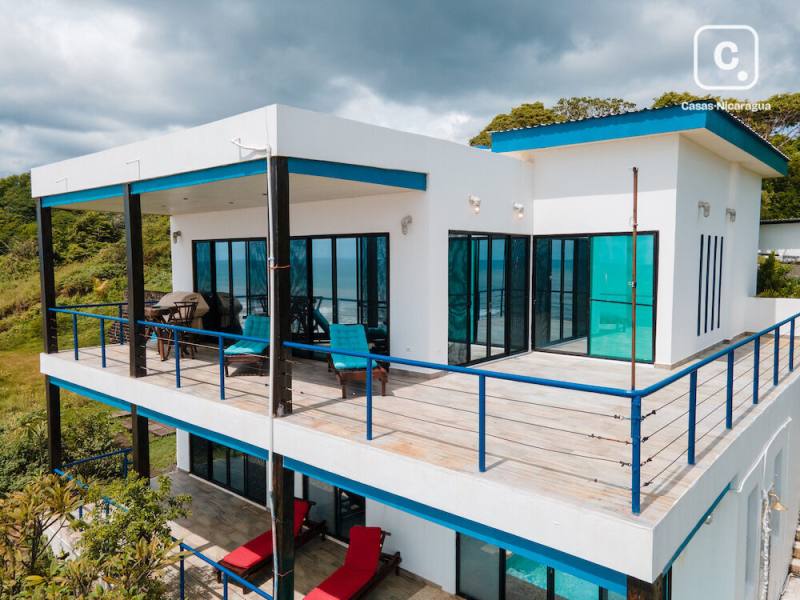 Casa de playa en venta en Tola, Rivas – 2 hab, 740 m²