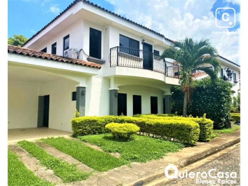 Casa en venta en Las Colinas, Managua – 3 hab, 227 m²