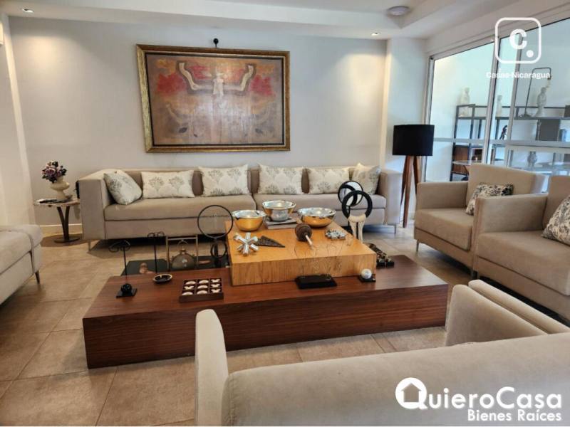 Casa en venta en Las Colinas, Managua – 4 hab, US$ 650,000