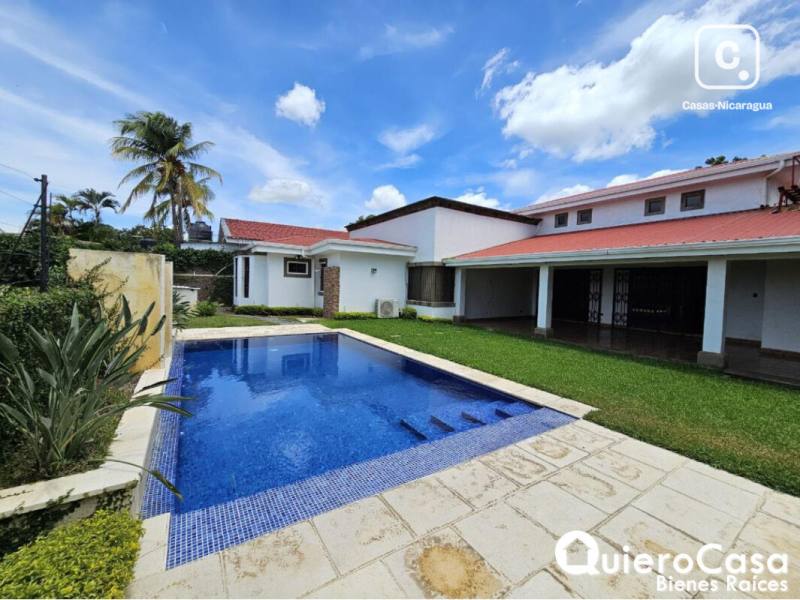 Casa en alquiler en Villa Fontana, Managua – 4 hab, 375 m²