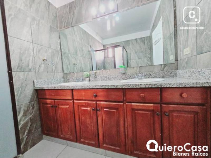 House for rent in Managua – 3 beds
