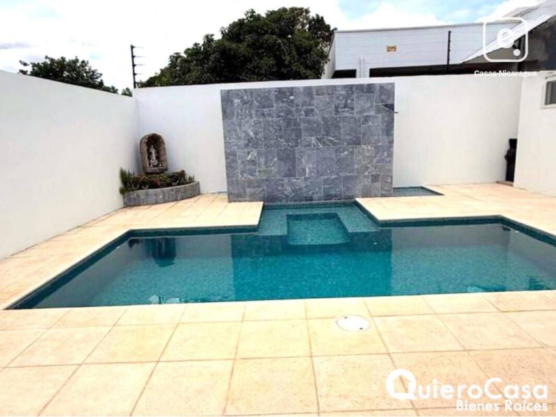 Casa en alquiler en Las Colinas, Managua – 3 hab, 470 m²