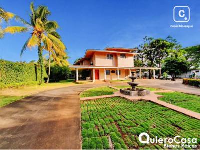 Casa en venta en Carretera Vieja a León, Managua – 4 hab, 555 m²