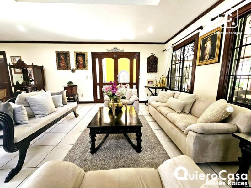 Casa en venta en Santo Domingo, Managua – 4 hab, 520 m²