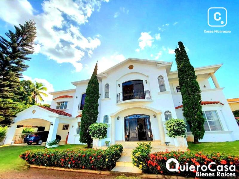 Casa en venta en Santo Domingo, Managua – 5 hab, 735 m²