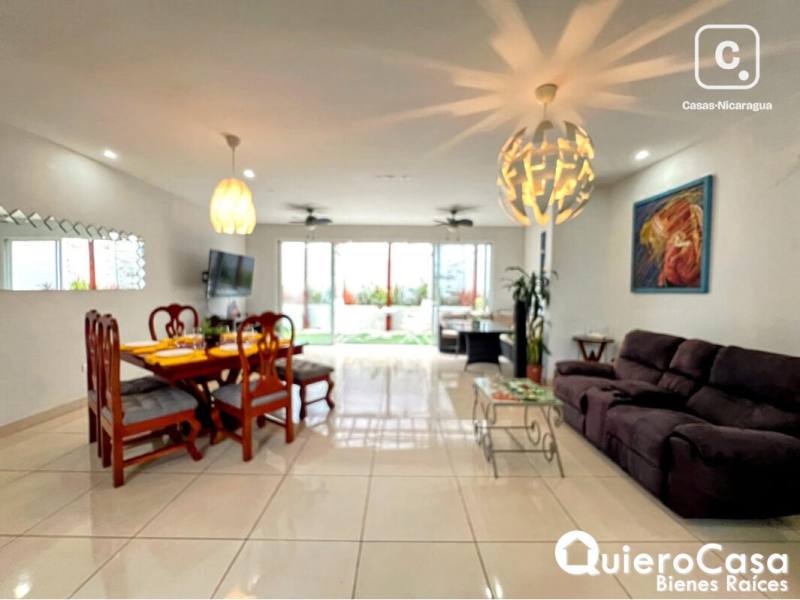 House for rent in Carretera Masaya, Managua – 3 beds, US$ 1,600/month