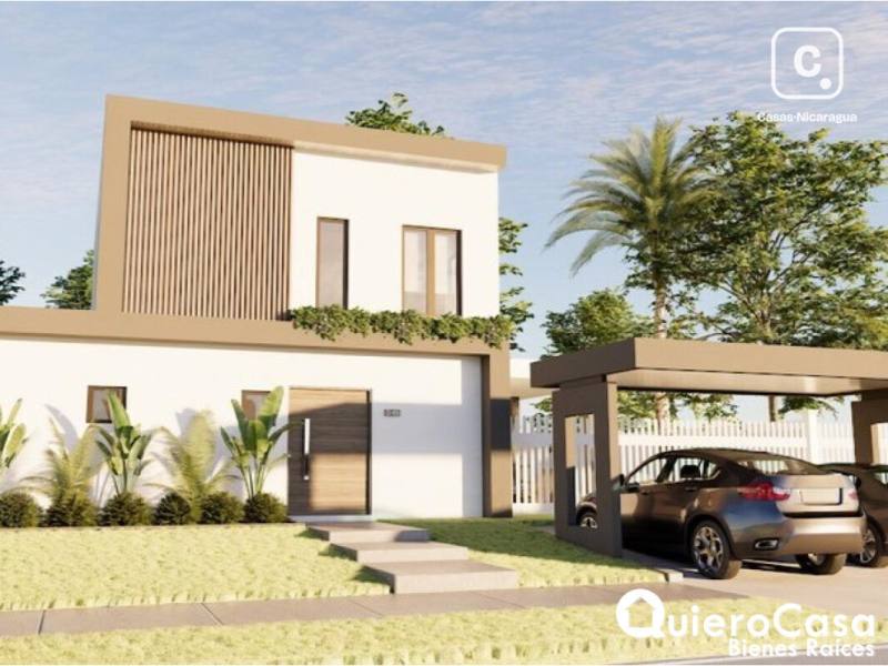 Casa en venta en Santo Domingo, Managua – 3 hab, 197 m²