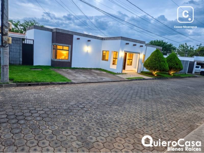 Casa en venta en Veracruz, Managua – 4 hab, 160 m²