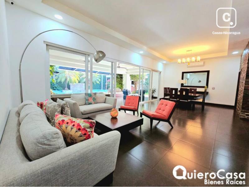 Casa en venta en Santo Domingo, Managua – 3 hab, 355 m²