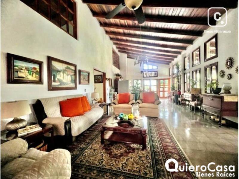 Casa en venta en Carretera Sur, Managua – 4 hab, 465 m²
