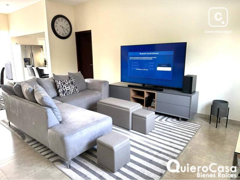 Casa en venta en Las Colinas, Managua – 3 hab, 119 m²