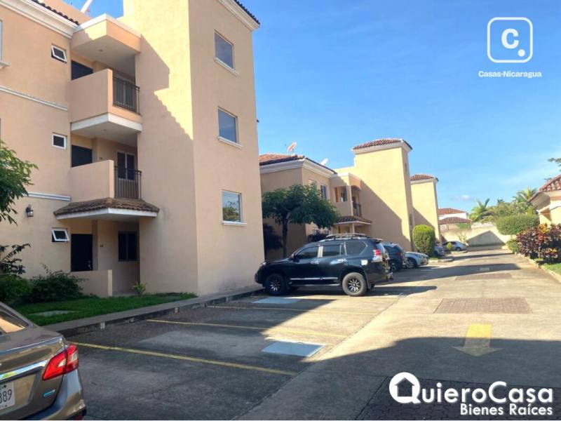 Apartment for rent in Las Colinas, Managua – 2 beds