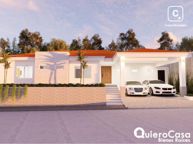 Casa en venta en Santo Domingo, Managua – 3 hab, 260 m², US$ 450,000
