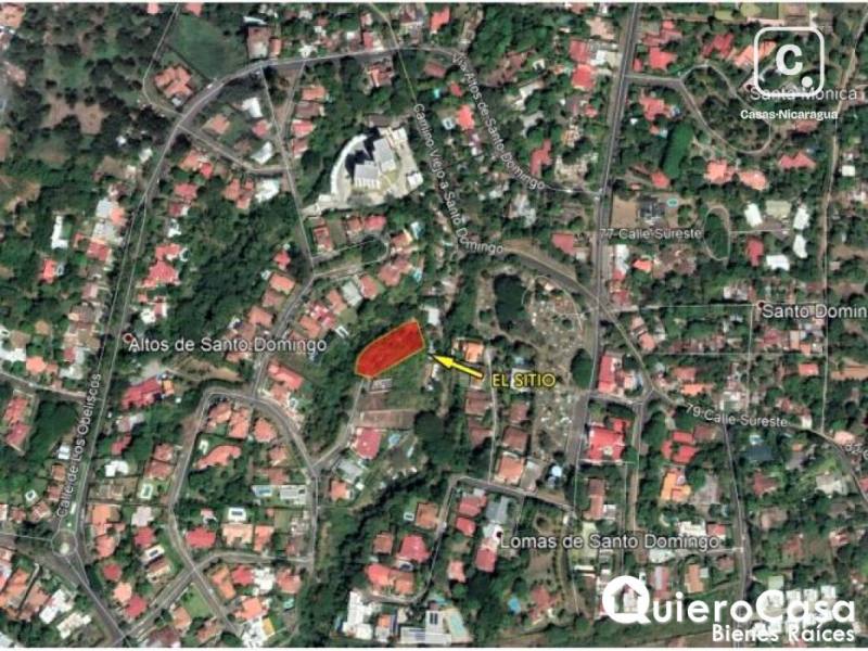Terreno en venta en Santo Domingo, Managua – 1,205 m²