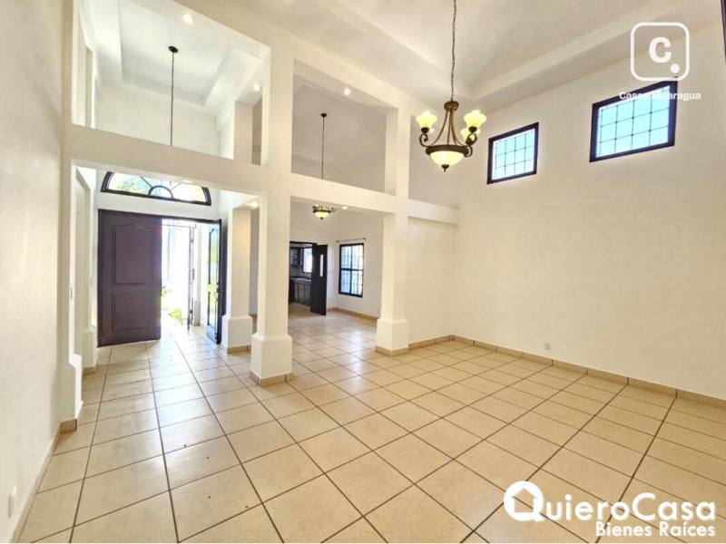 House for rent in Carretera Masaya, Managua – 3 beds, US$ 1,200/month