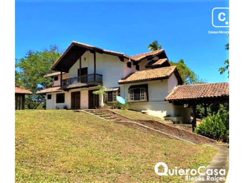 Casa en venta en Santo Domingo, Managua – 5 hab, 640 m²