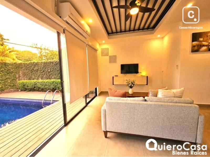 Apartment for rent in Las Colinas, Managua – 2 beds, US$ 1,750/month