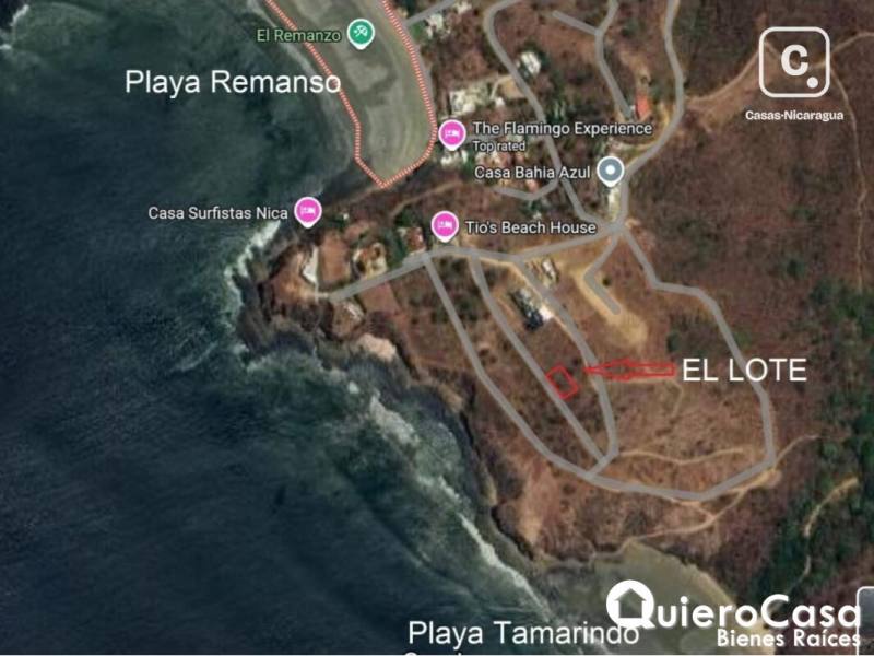 Lot for sale in San Juan del Sur, Rivas – 878 m²